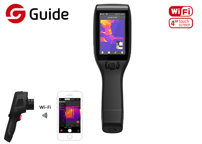 Cámara manual de la toma de imágenes térmica del PDA del foco para la inspección constructiva