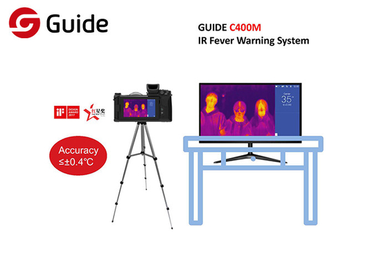 CE certificado, sistema de la cámara de la toma de imágenes térmica del IR de la alta exactitud de detección de la fiebre del IR